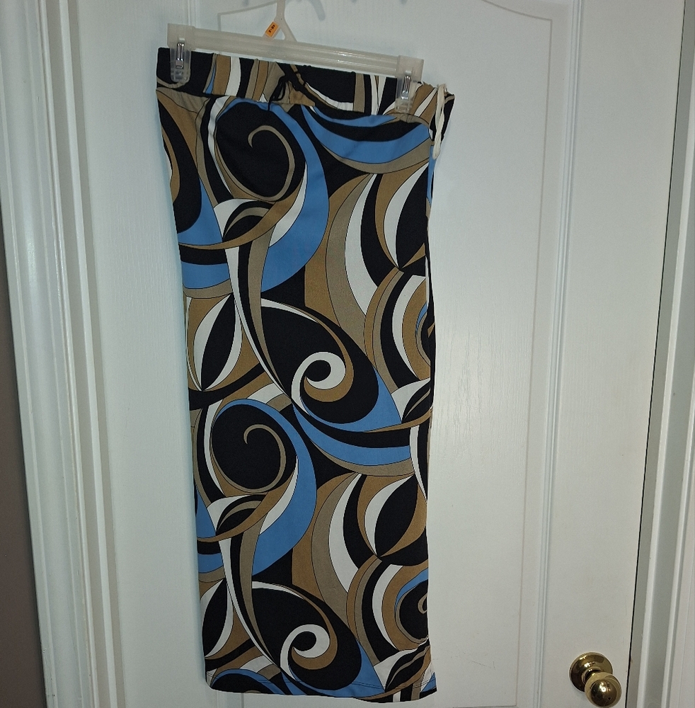 STUDIO/ medium/ multicolor long skirt with beautiful designs